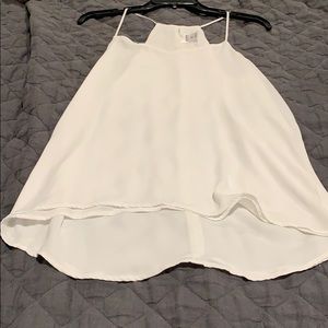 Women’s express chiffon sz m tank